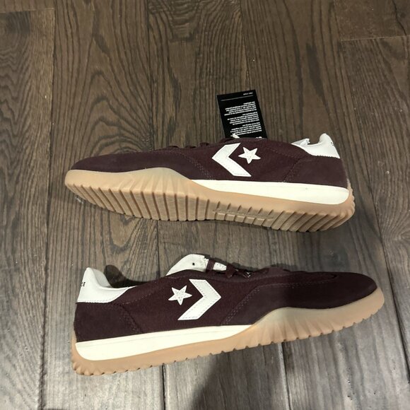 Converse Run Star Trainer Ox Sneakers Men's Size 10.5 Bloodstone/ Egret A13360C - Picture 2 of 7